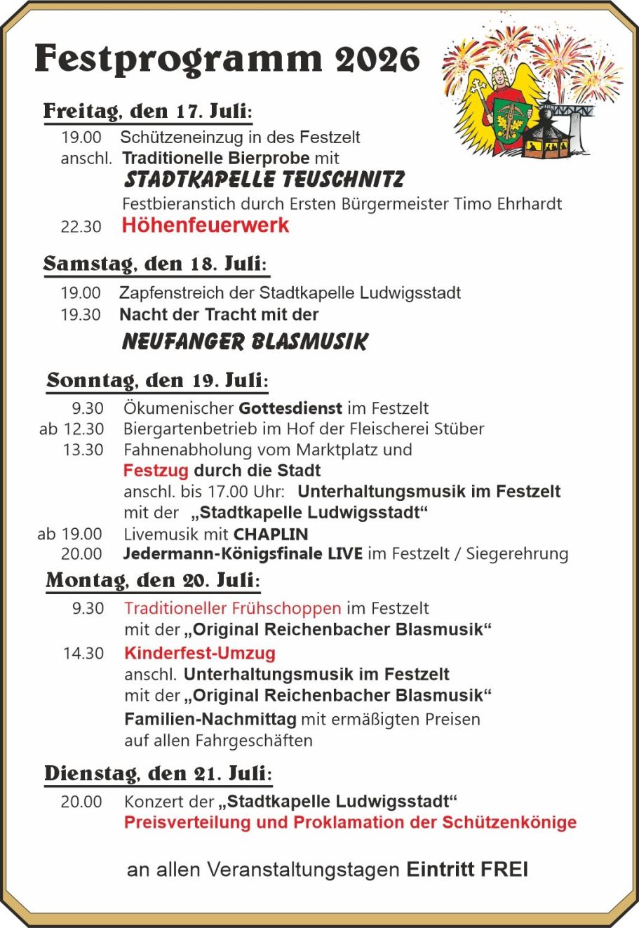 Festprogramm 2026